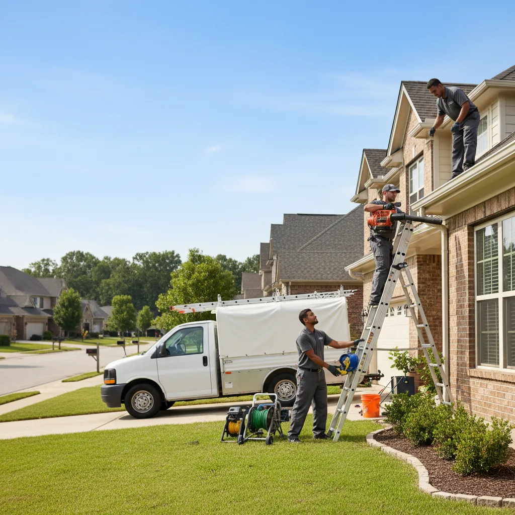 Home Gutter Service in Garciasville, TX near me